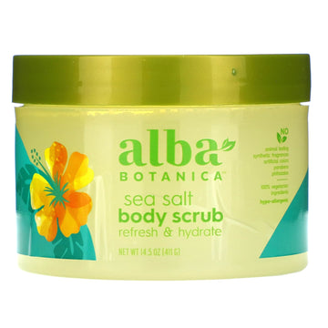 Alba Botanica, Sea Salt Body Scrub (411 g)