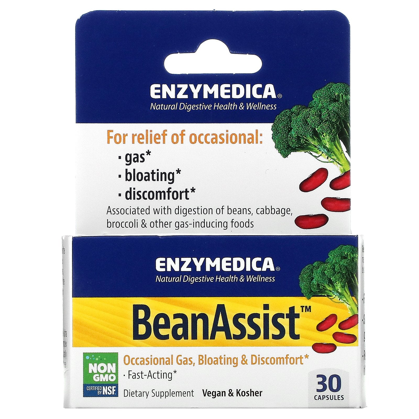 Enzymedica, BeanAssist Capsules