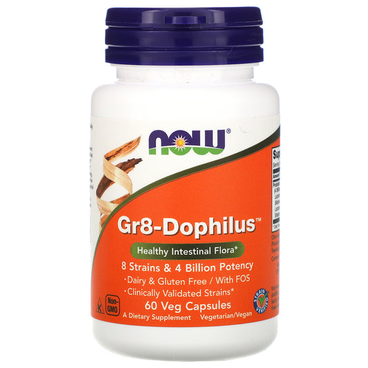 NOW Foods, Gr8-Dophilus  Veg Capsules