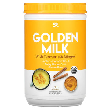 Sports Research, Golden Milk With Turmeric & Ginger
