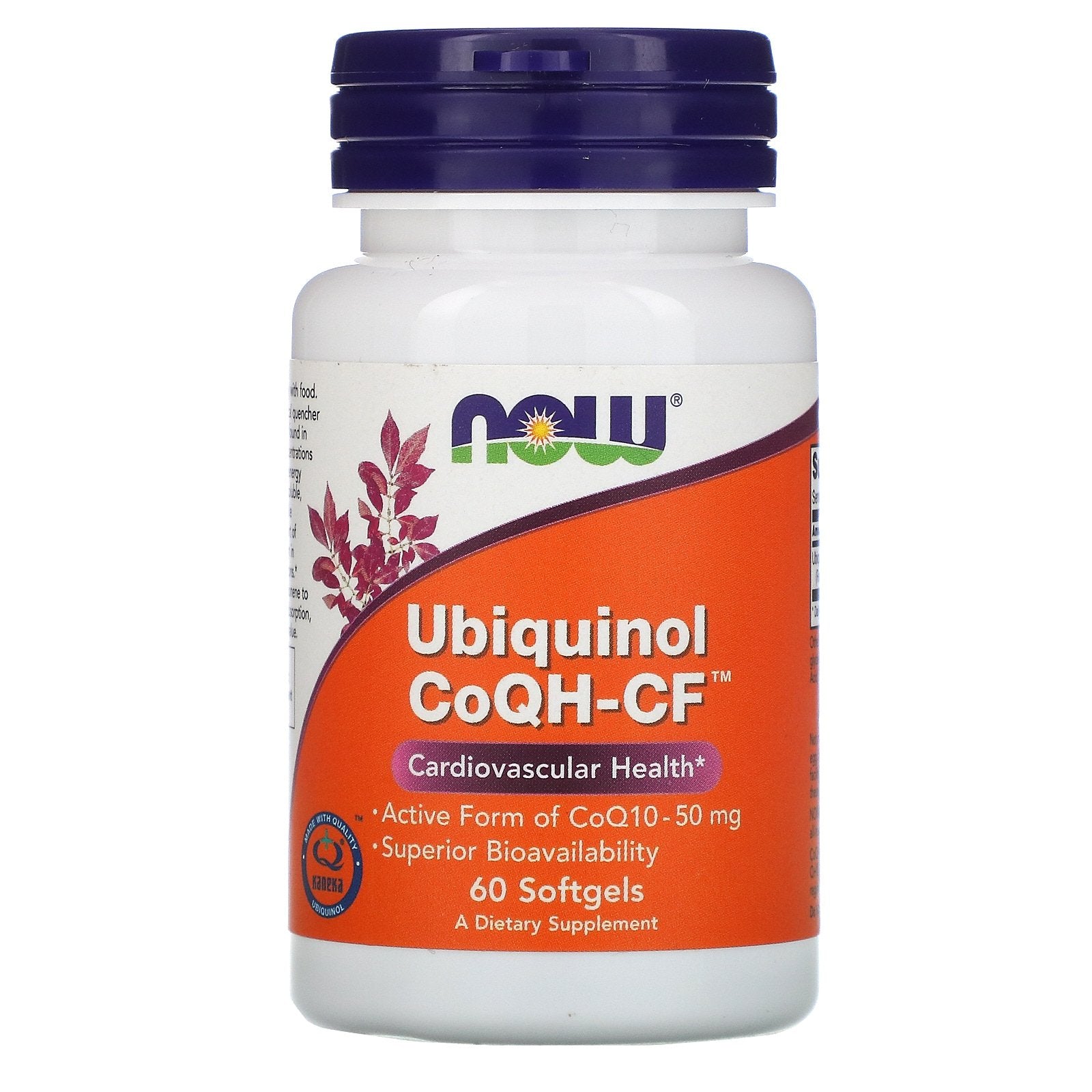 Now Foods, Ubiquinol Coqh-Cf Softgels