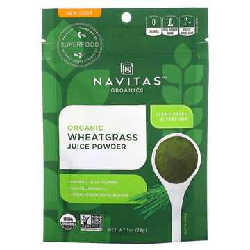 Navitas Organics, Organic Wheatgrass Juice Powder