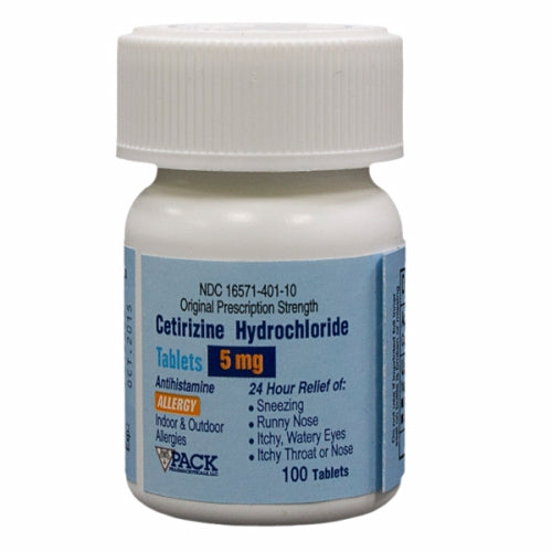 Cetirizine 100 Tabs By Zyrtec