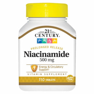 Niacinamide 110 Caps By 21st Century