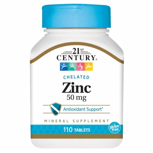 Zinc 110 Tabs By 21st Century