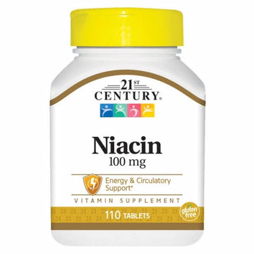 Niacin 110 Tabs By 21st Century