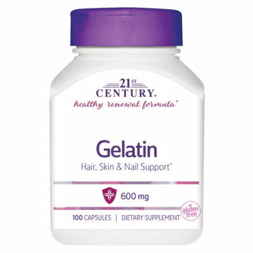 Gelatin 100 Caps By 21st Century