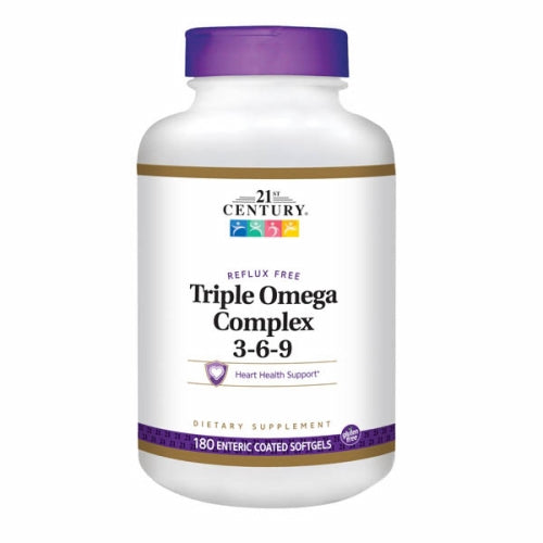 Triple Omega Complex 3-6-9 180 Softgels By 21st Century