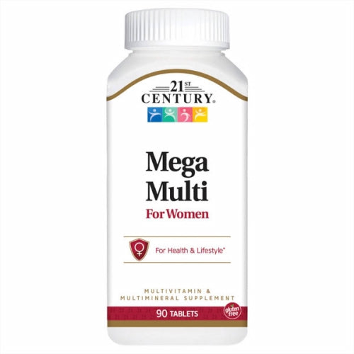 Mega Multi for Women 90 Tabs By 21st Century