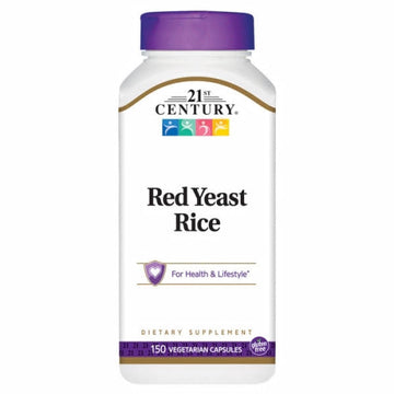 Red Yeast Rice 150 Caps By 21st Century