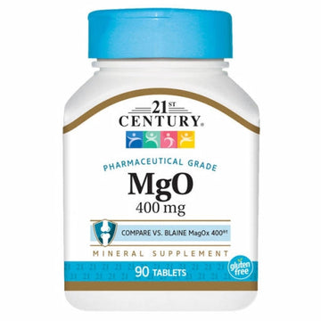 Magnesium Oxide 90 Tabs By 21st Century