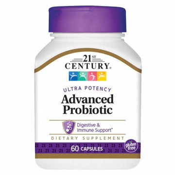 Probiotic Advanced 60 Caps By 21st Century