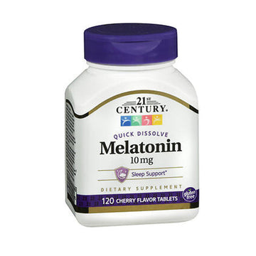 MELATONIN 10MG SUBLINGUAL Sublingual 120 Tabs By 21st Centur