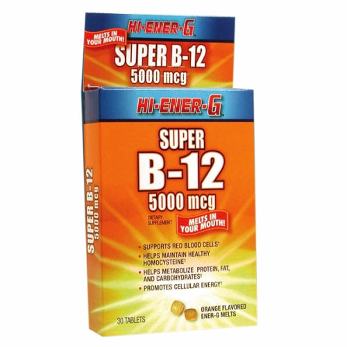 Vitamin B12 Hi Ener G Super 30 Tabs By Windmill Health