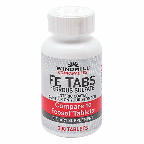 Fe Tabs Ferrous Sulfate 300 Tabs By Windmill Health