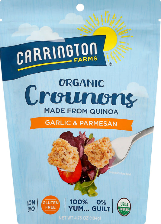 Carrington Farms KHFM00321124 Crounons Garlic Parmesan