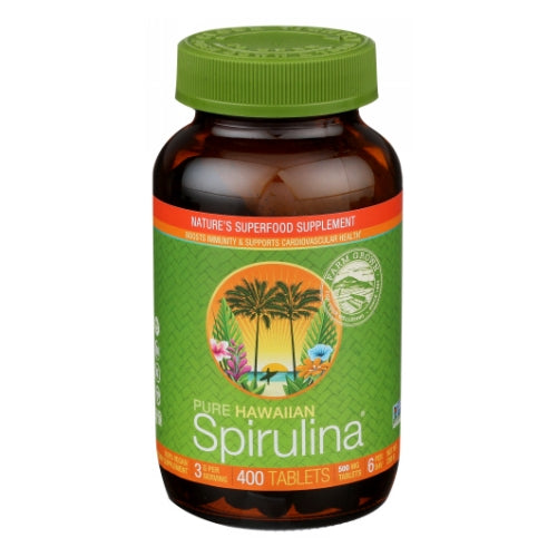 Spirulina Pacifica 400 Tabs By Nutrex Hawaii