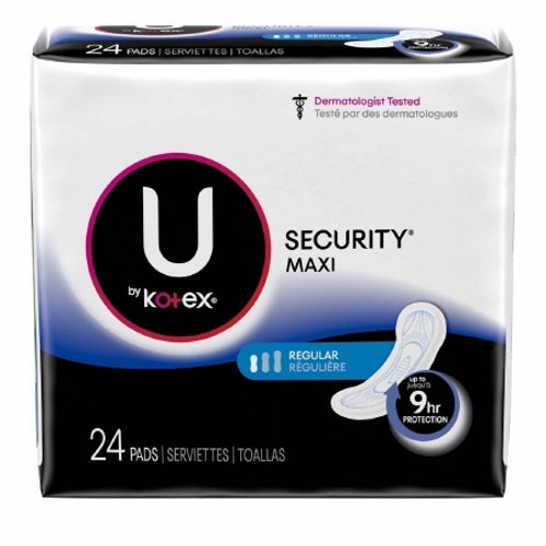 Security Maxi Regular Absorbency Pads Count of 24 By Kimberl