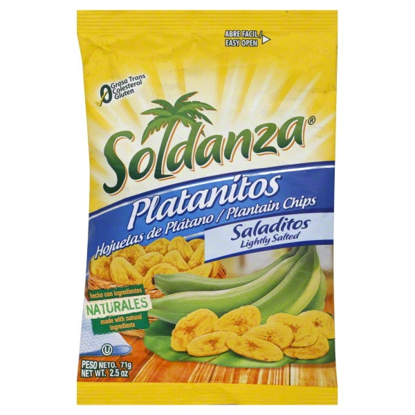 Soldanza Plantain Chips Lightly Salted