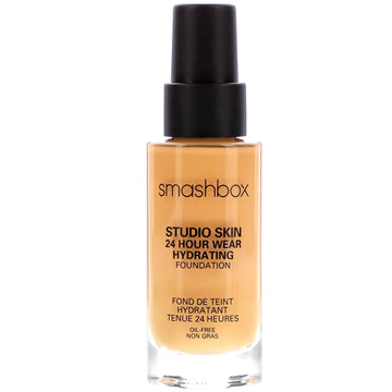 Smashbox, Studio Skin 24 Hour Wear Hydrating Foundation 2.4 Light Medium with Warm Peach Undertone