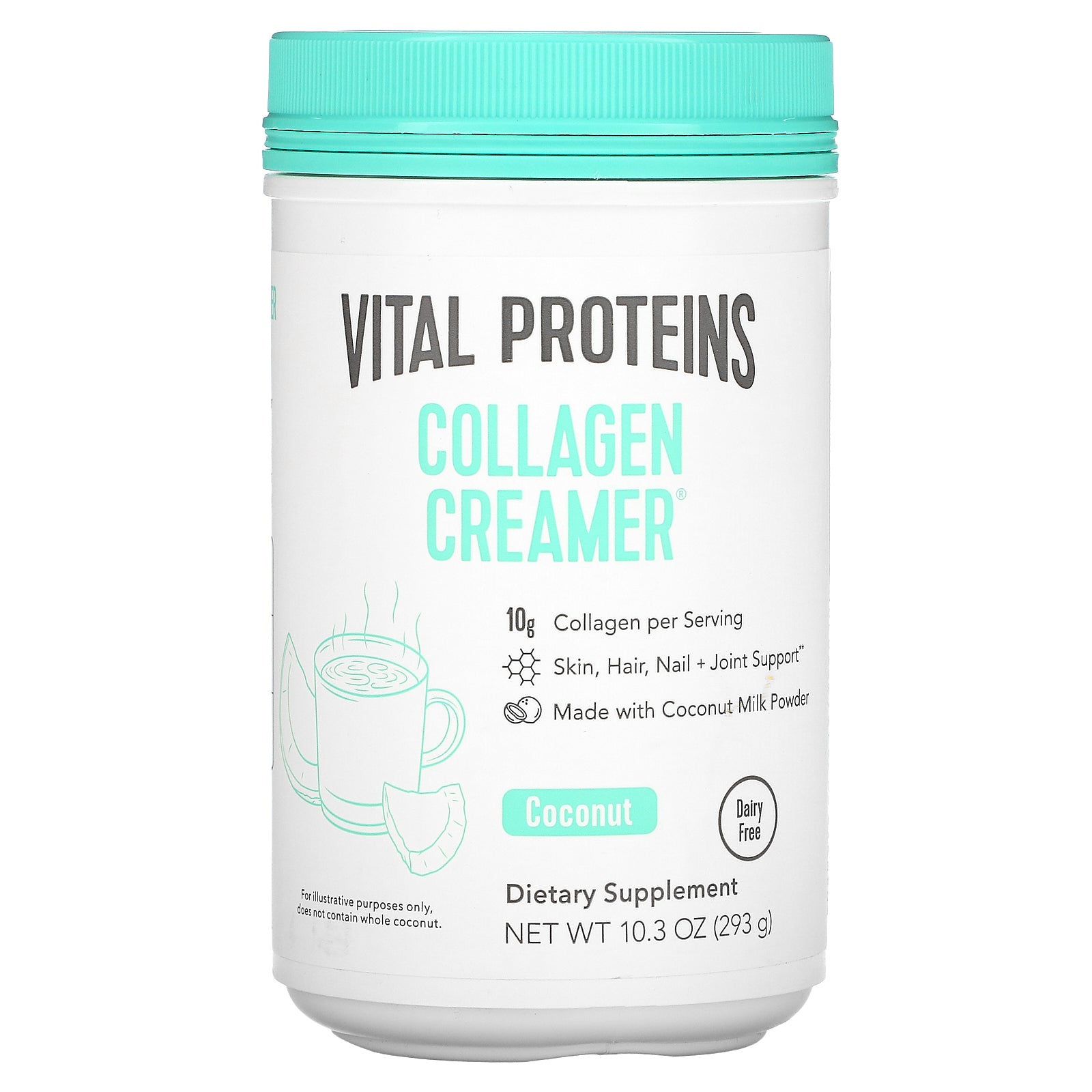 Vital Proteins, Collagen Creamer, Coconut