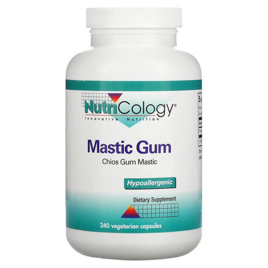 Nutricology, Mastic Gum Vegetarian Capsules