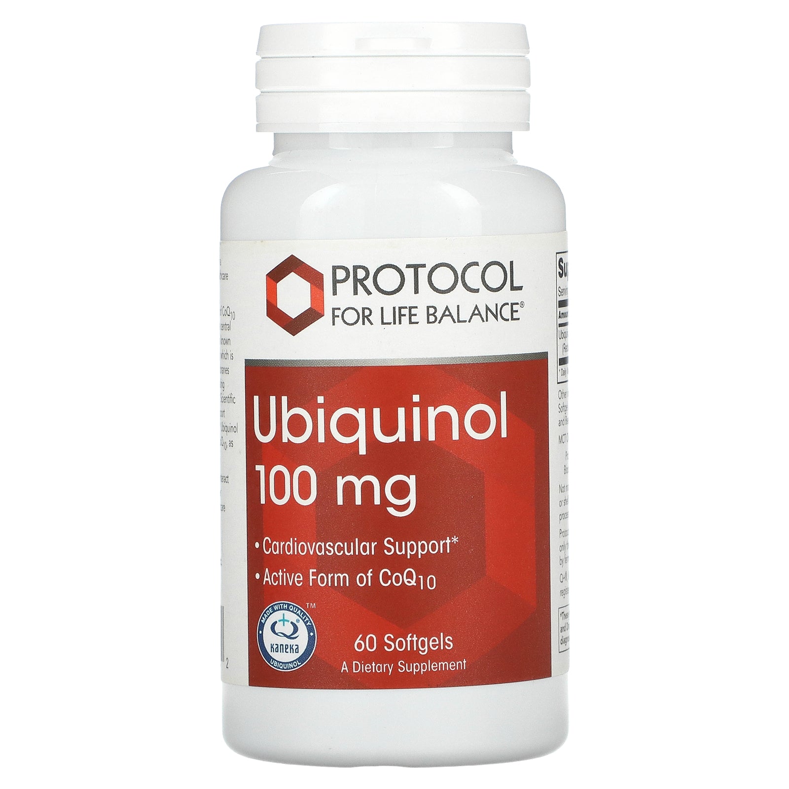 Protocol For Life Balance, Ubiquinol, 60 Softgels