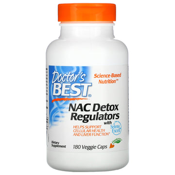 Doctor's Best, NAC Detox Regulators Veggie Caps