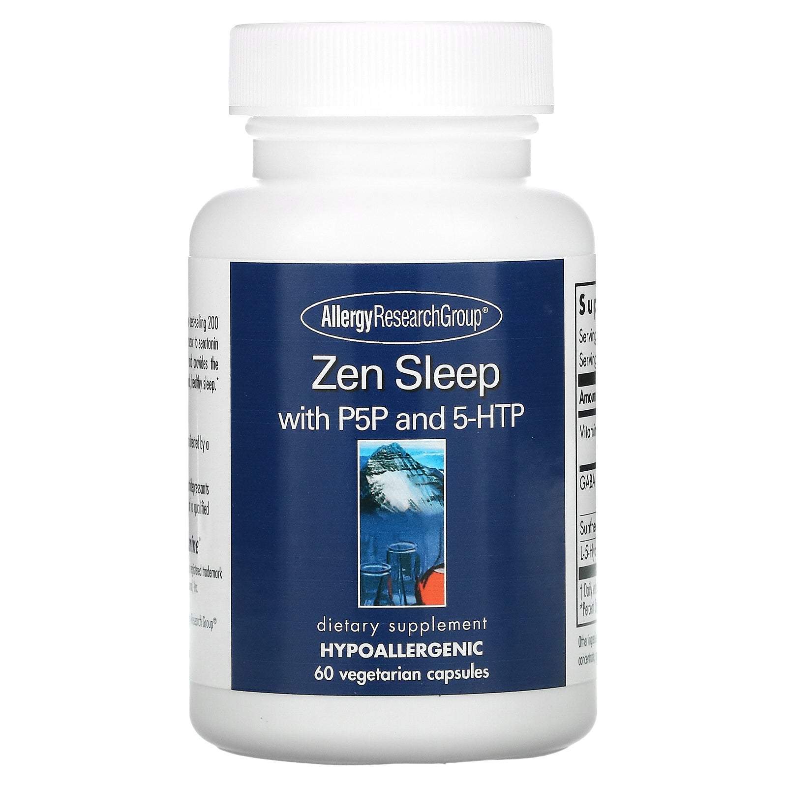 Allergy Research Group, Zen Sleep with P5P and 5-HTP