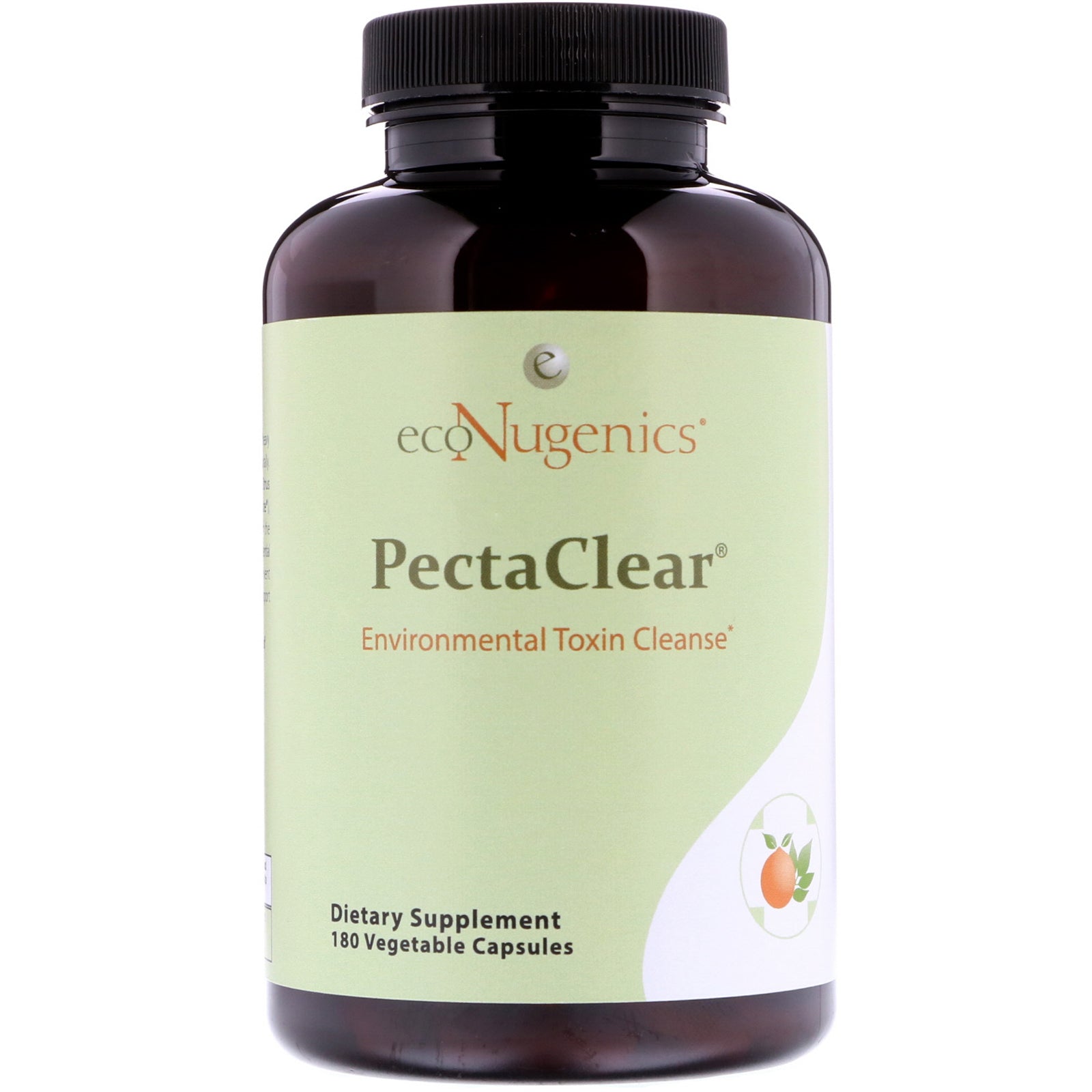 Econugenics, PectaClear, Environmental Toxin Cleanse Vegetable Capsules
