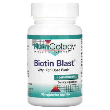 Nutricology, Biotin Blast,  Vegetarian Capsules