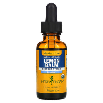 Herb Pharm, Lemon Balm, Alcohol-Free, (30 ml)