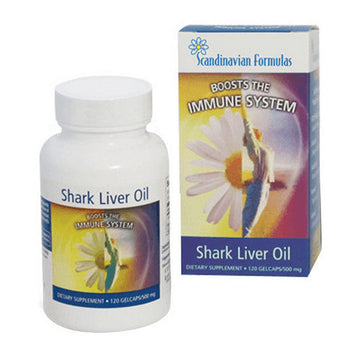 Shark Liver Oil 120 Caps By Scandinavian Formulas