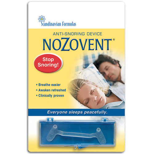 Nozovent Anti-Snoring Device 1 ct By Scandinavian Formulas