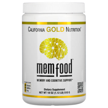 California Gold Nutrition, MEM Food, Memory & Cognitive Support