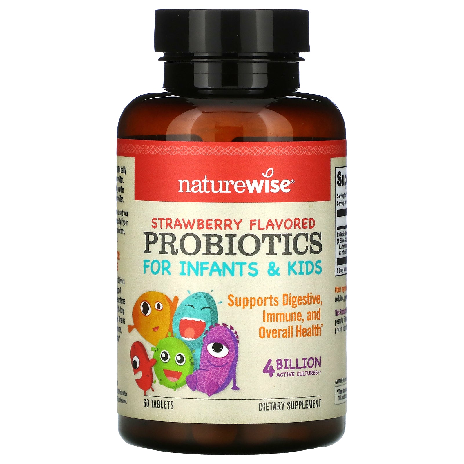NatureWise, Probiotics for Infants & Kids, Strawberry
