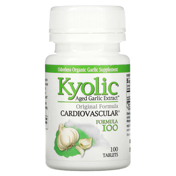 Kyolic, Aged Garlic Extract, Cardiovascular, Formula 100,  Tablets