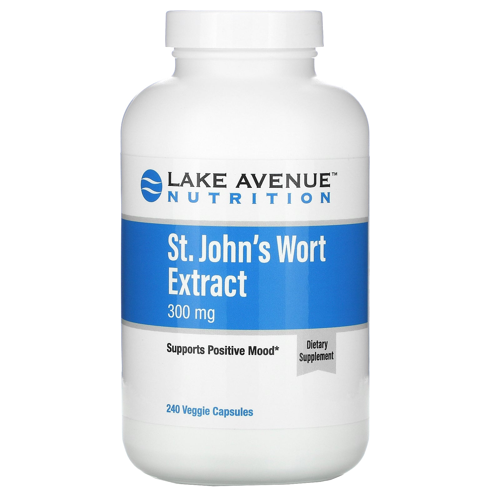Lake Avenue Nutrition, St. John's Wort Extract, 300 mg, Veggie Capsules