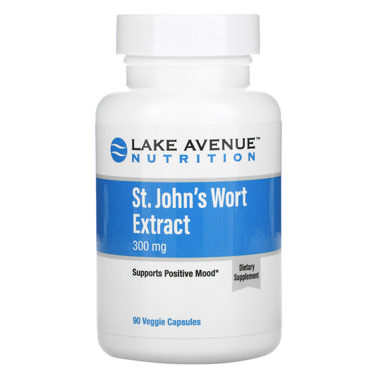 Lake Avenue Nutrition, St. John's Wort Extract, 300 mg, Veggie Capsules