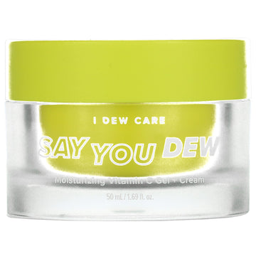 I Dew Care, Say You Dew, Moisturizing Vitamin C Gel + Cream (50 ml)