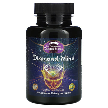 Dragon Herbs, Diamond Mind, 500 mg