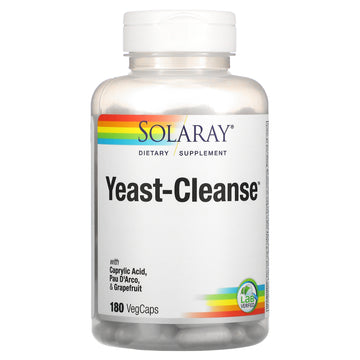 Solaray, Yeast-Cleanse VegCaps