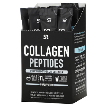 Sports Research, Collagen Peptides, Unflavored, (11 g) Each