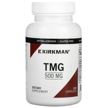 Kirkman Labs, TMG , 500 mg Capsules