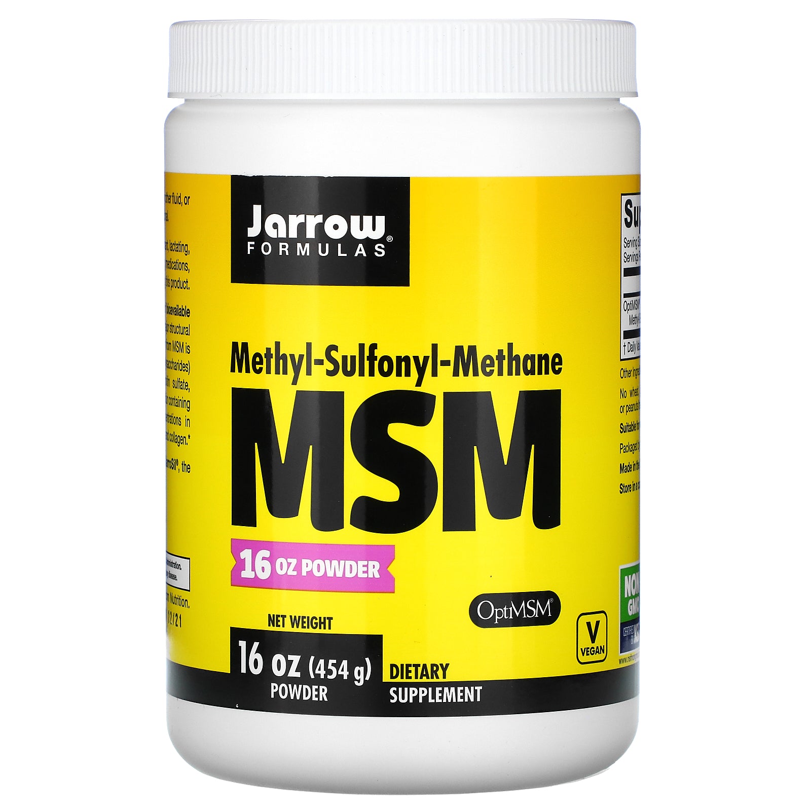 Jarrow Formulas, MSM Powder, 16 oz (454 g)