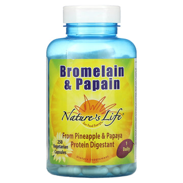 Nature's Life, Bromelain & Papain Vegetarian Capsules