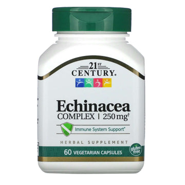 21st Century, Echinacea Complex, 250 mg, Vegetarian Capsules