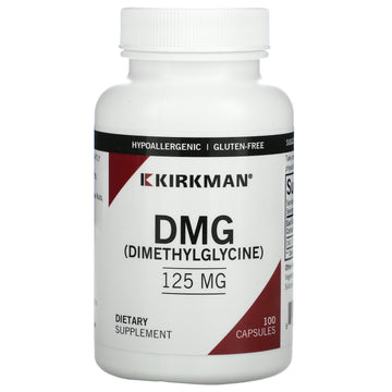 Kirkman Labs, DMG (Dimethylglycine), 125 mg,  Capsules