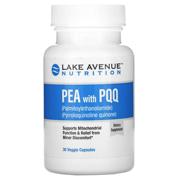 Lake Avenue Nutrition, PEA 600 mg, PQQ 20 mg