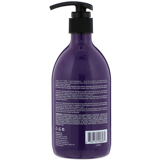 Luseta Beauty, Color Brightening, Purple Shampoo (500 ml)